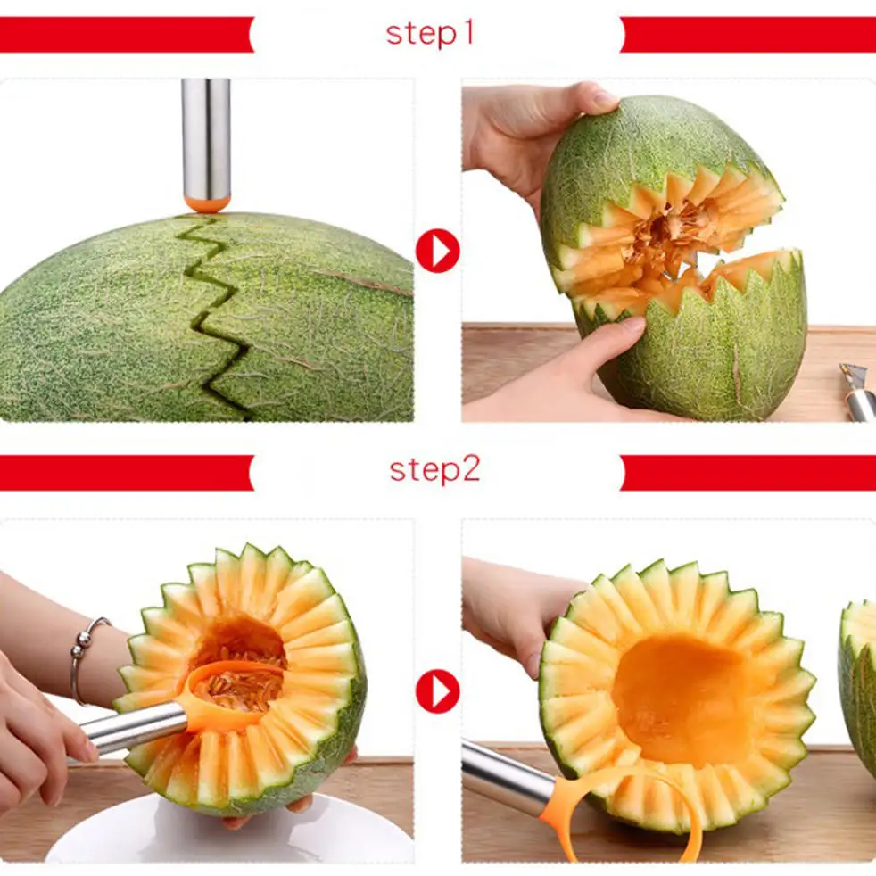 Набор ножей для резки фруктов из нержавеющей стали резной разделитель целлюлозы