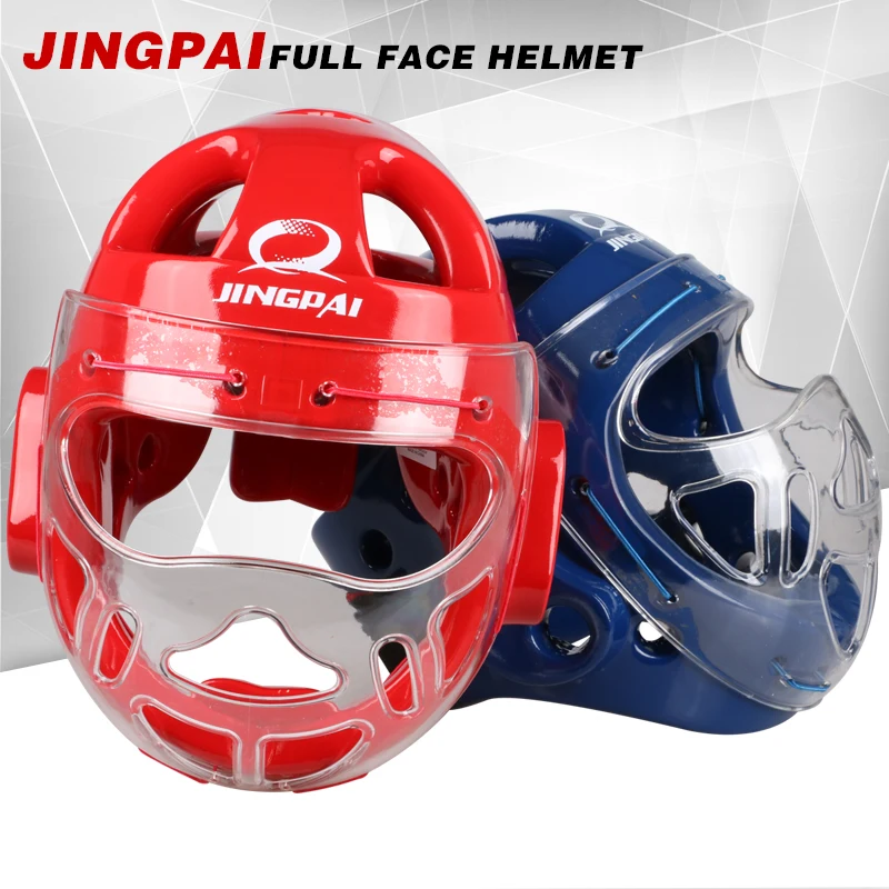 

Adult Kids Men Women Red Blue Fighting Taekwondo Head Protector Gear MMA Muay Thai Boxing Karate Helmet Headgear Guard