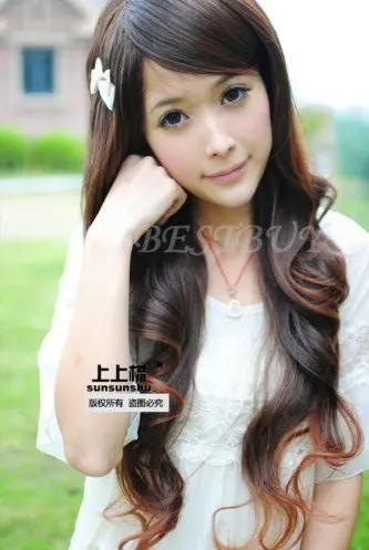 Free Shipping>>>>> fancy party women's long curly/wavy hair wig |