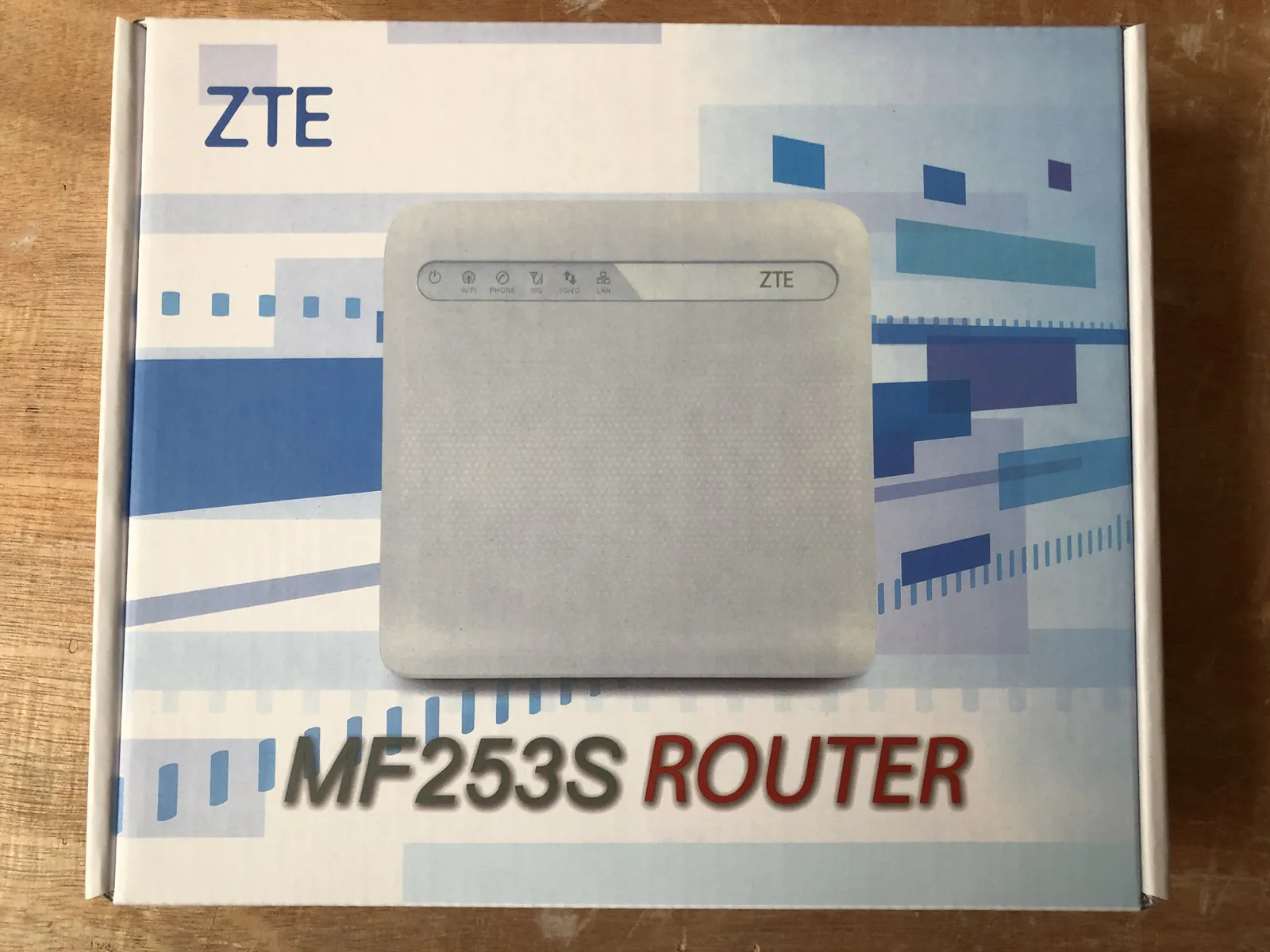 Разблокированный беспроводной Роутер ZTE MF253s 4G LTE CPE с антенной роутер со слотом