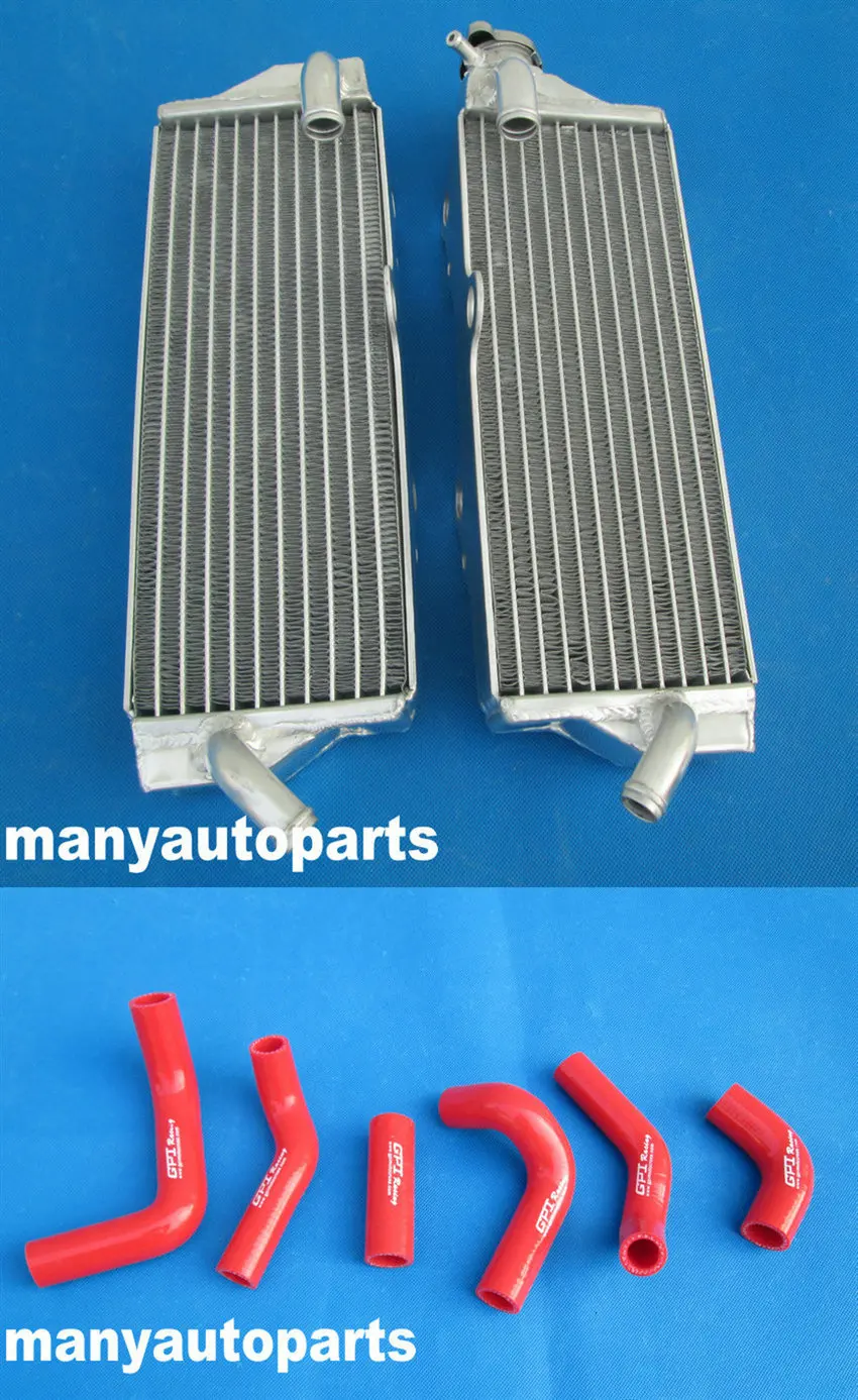 Радиатор и синий шланг для HUSQVARNA TC/TE250 TE310 TC/TE450 TC/TE510 SMR450/510 2003 11|husqvarna radiator|radiator