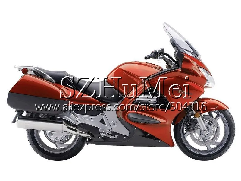 No. 16 Orange Обтекателя Для HONDA Общеевропейская STX1300 ST1300 02 07 08 09 10 11 12 111SH8 ST-1300 ST 1300 Лидер продаж синий 2007 2008 2009 2010 2011 2012 - Цвет: No. 16 Orange
