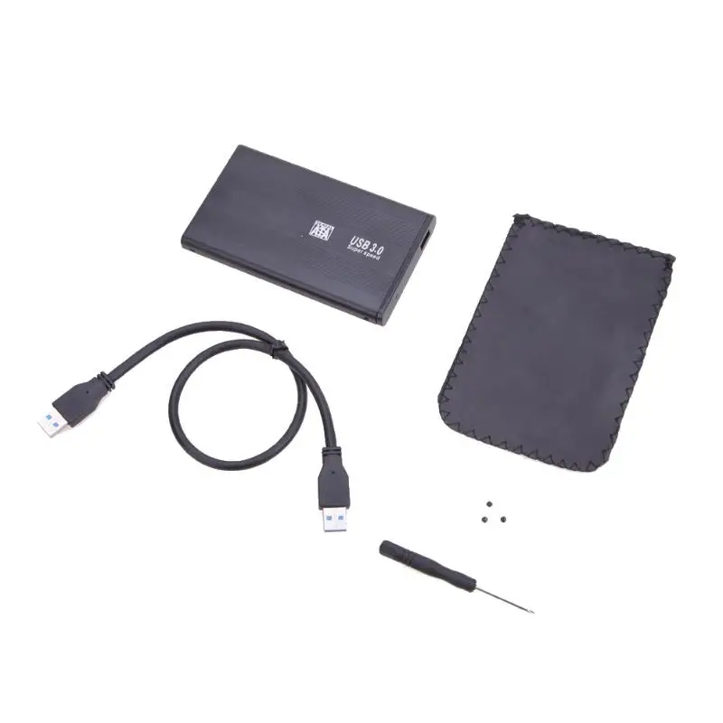 USB 3,0 SATA 2," дюймовый корпус жесткого диска HDD корпус жесткого диска алюминиевый коробок для Windows 7/8/98/ME/2000/XP или Mac OS