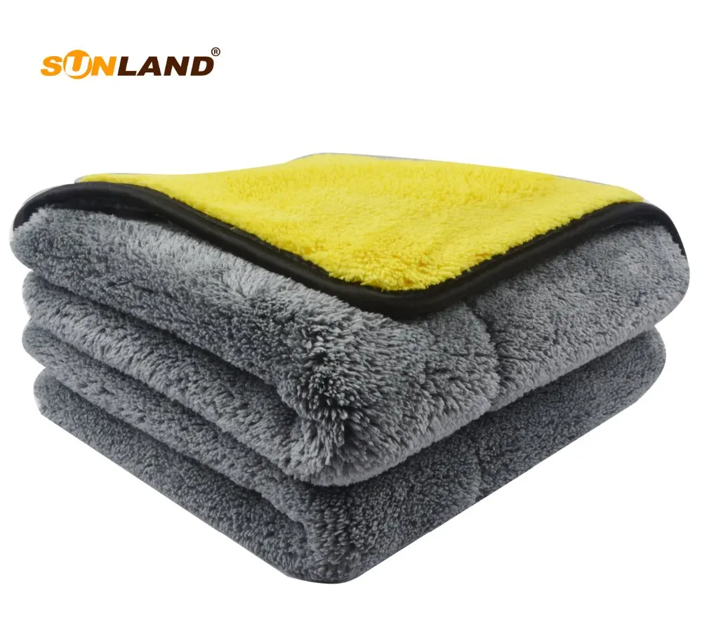 Sinland 1000 г/м2 40 см x плюшевое полотенце из микрофибры двухстороннее