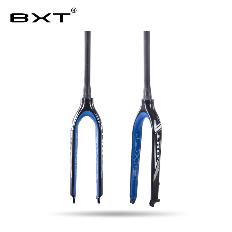 BXT Tapered 29 дюймовый горный велосипед передняя вилка из углеродного волокна MTB