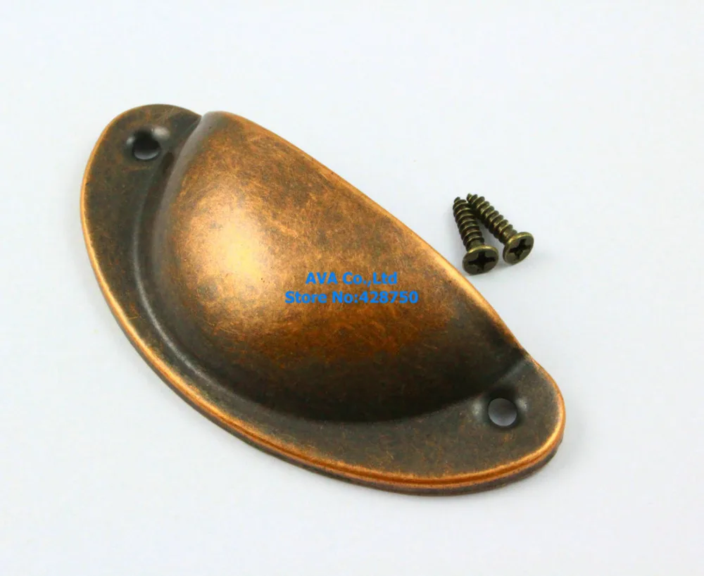 Античная Медная ручка для мебели 20 шт. шкафа ювелирных изделий корпуса выдвижной