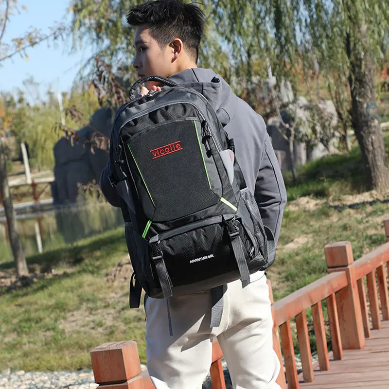 Открытый водонепроницаемый нейлоновый спортивный рюкзак для мужчин 2021 Новый