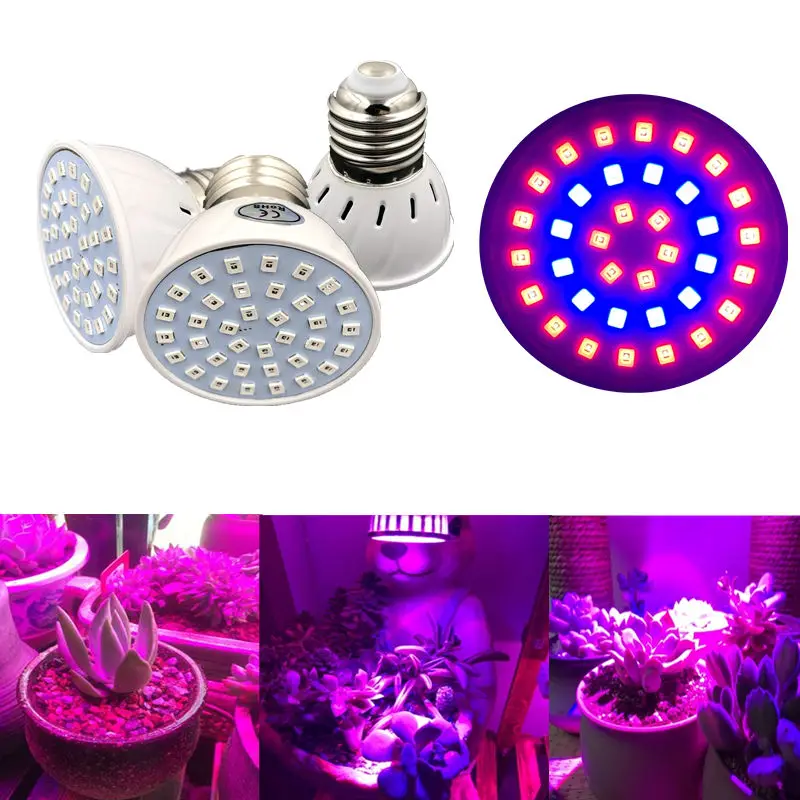220v Red Blue Uv Ir Led Growing Lamp For Greenhouse Hydroponics Flowers Plants Vegetables