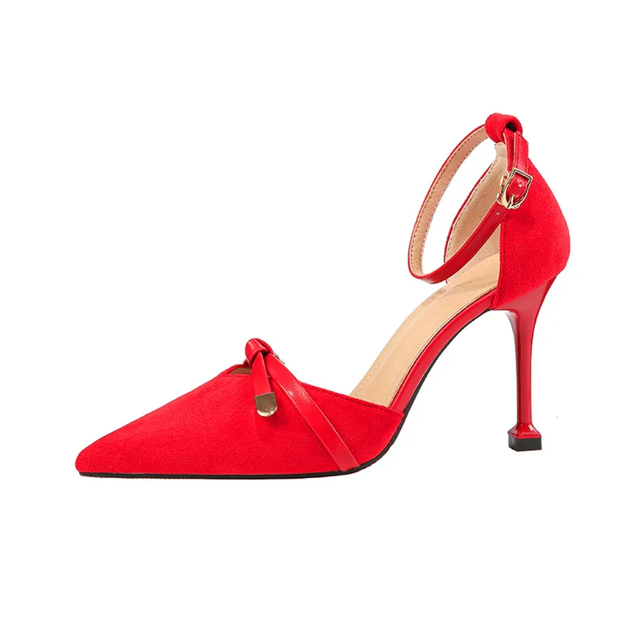 Полусапоги из мягкого флока леди офисная обувь 2021 женские элегантные туфли с