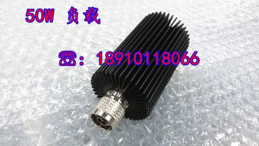 Коаксиальный нагрузочный N Тип резистор мощность манекен нагрузки модель DC 3G 50 Вт