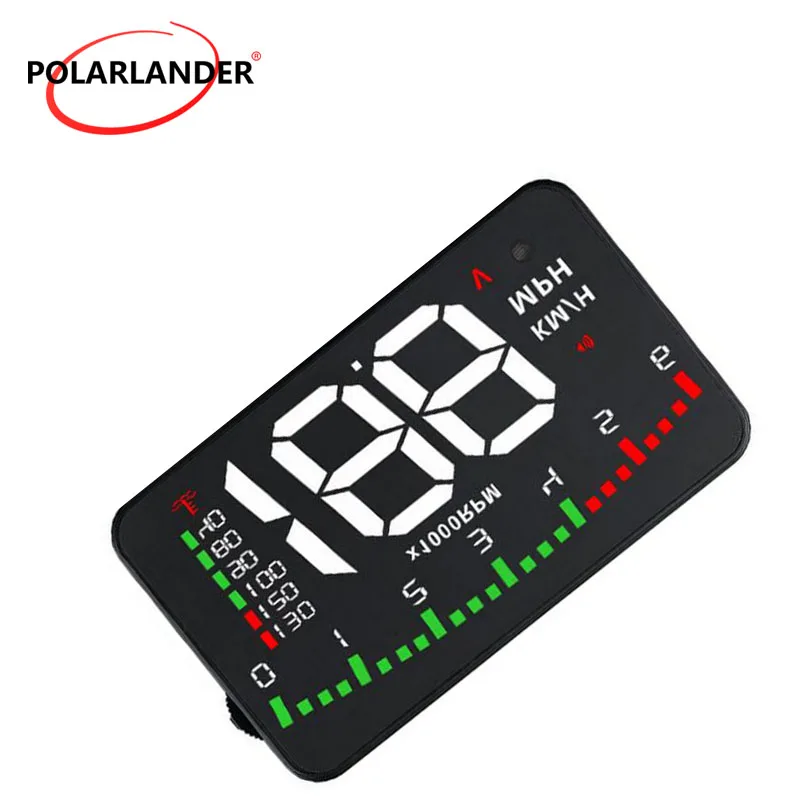 Горячая продажа GPS Функция A900 3 5 дюймов цифровой спидометр головки до OBD 2