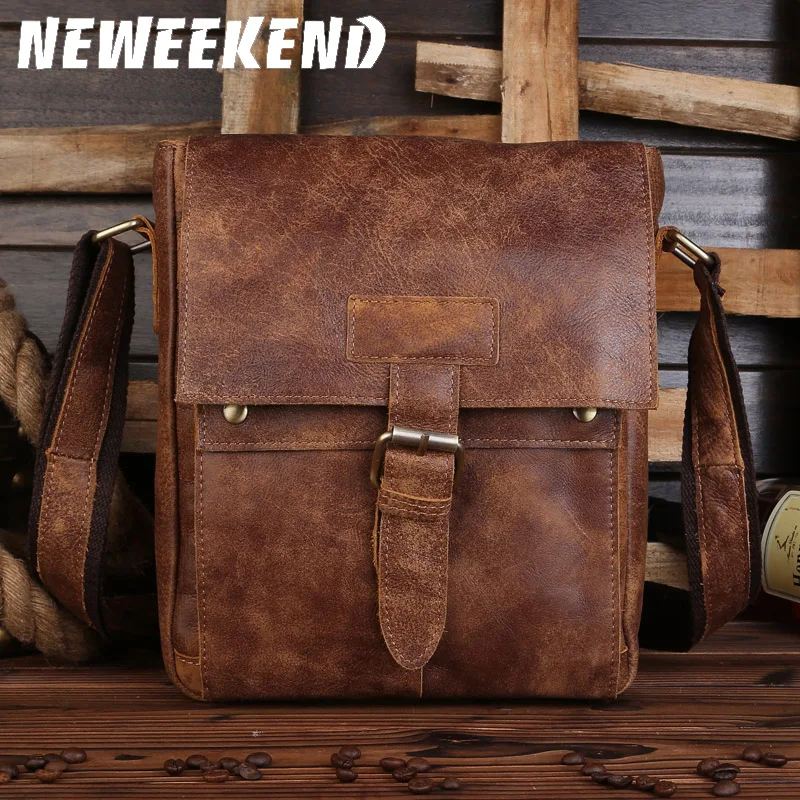 Мужская сумка через плечо из натуральной кожи для IPAD 8571|shoulder bags|sling bagbags free shipping |