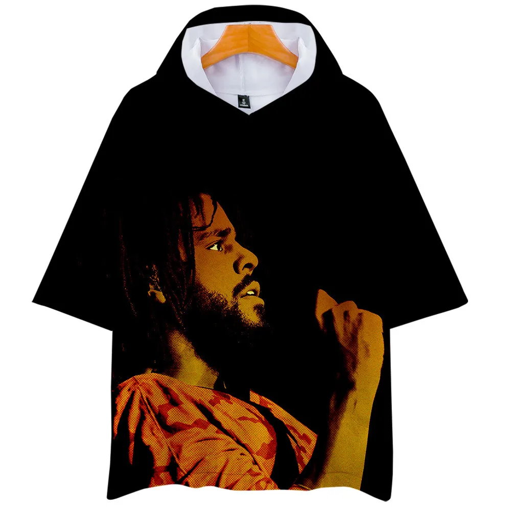 Футболка J Cole топы футболка King Dreamville для мужчин и женщин в стиле хип-хоп KOD уличная