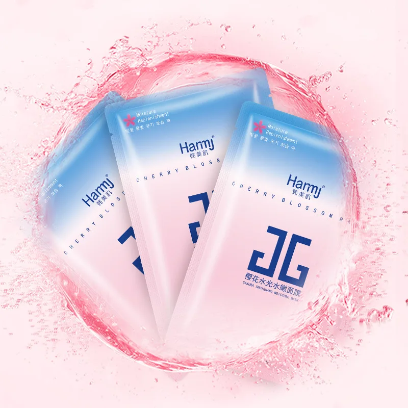 Sakura Face Mask Skin Care Firming Anti Aging Wrinkle Masks Hydrating Oil-control Moisturizing Whitening Facial Beauty | Красота и