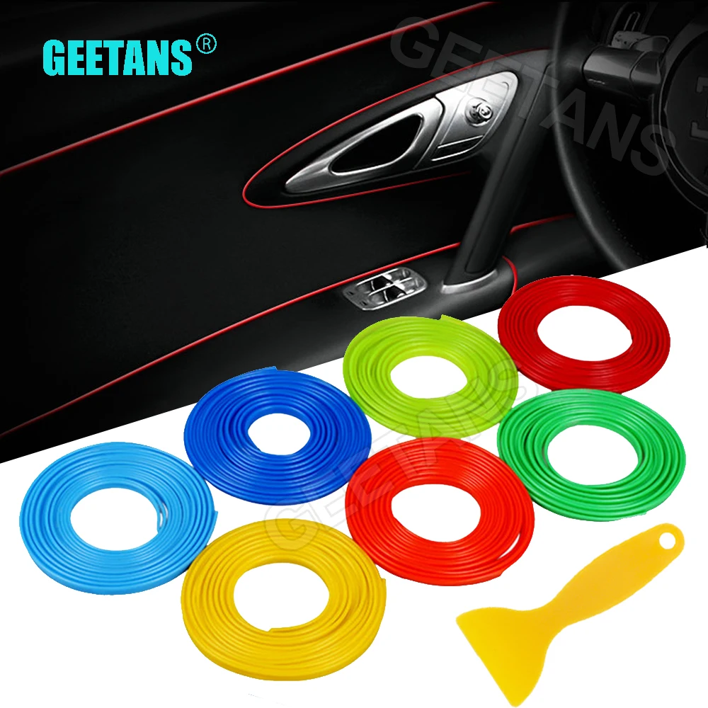 Автомобильный Стайлинг GEETANS 5 м/лот интерьерное украшение нитка наклейка тип