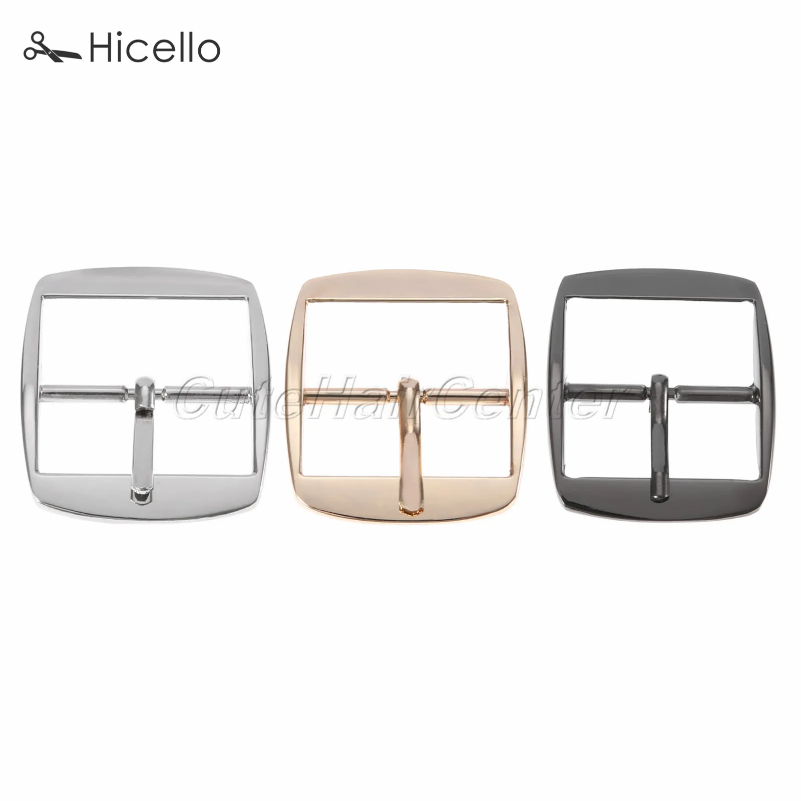 1pc 31mm Metal Buckles Gold Silver Black Square Zinc Alloy 38*47mm Bag Shoes Belt Strap DIY Craft Clothes Hardware Hicello | Дом и сад