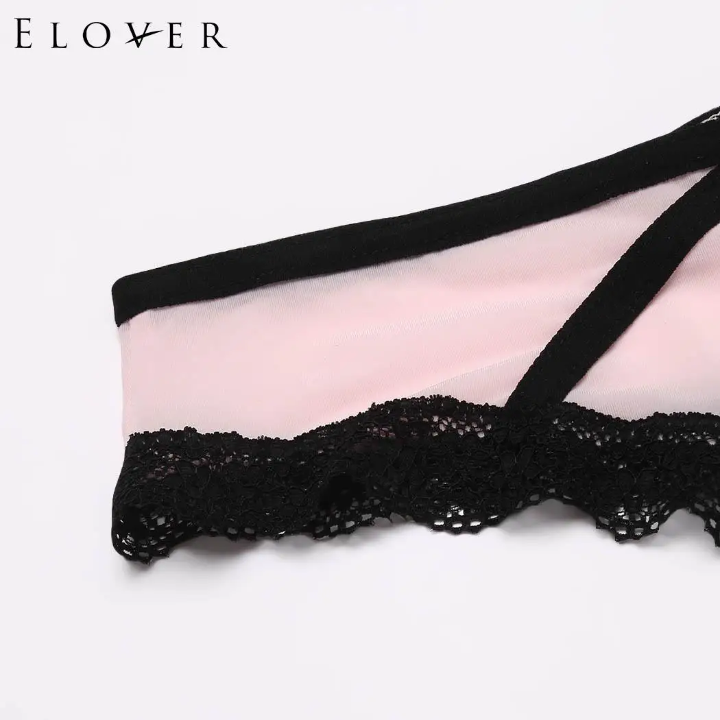 Elover сексуальное нижнее белье бикини-стринги Женское удобное Новое кружевное