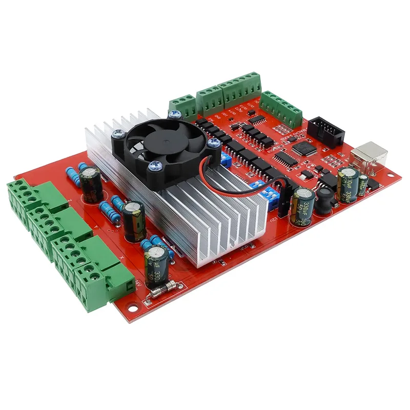 Коммутационная плата с вентилятором MACH3 CNC USB 100 кГц 3 оси интерфейс драйвер motion контроллер драйвер платы