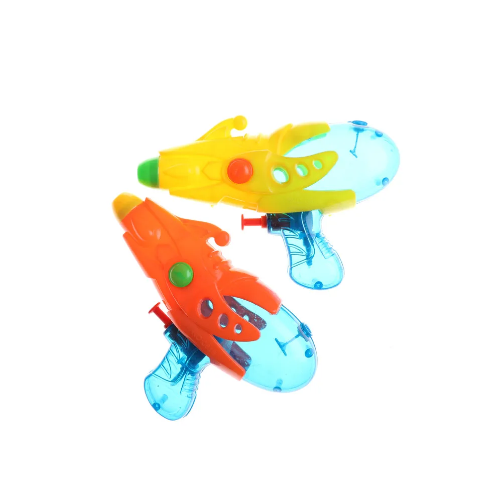 1 шт. пластиковое двойное отверстие сопла Потяните водяной пистолет Soaker Blaster Shooter пистолет большого радиуса действия игрушки для воды на открытом воздухе