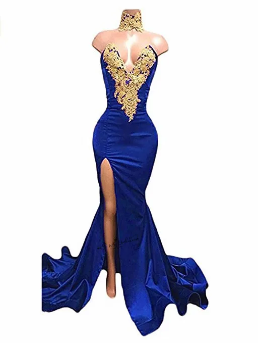 Женское длинное вечернее платье-русалка Бордовое платье с золотистой кружевной