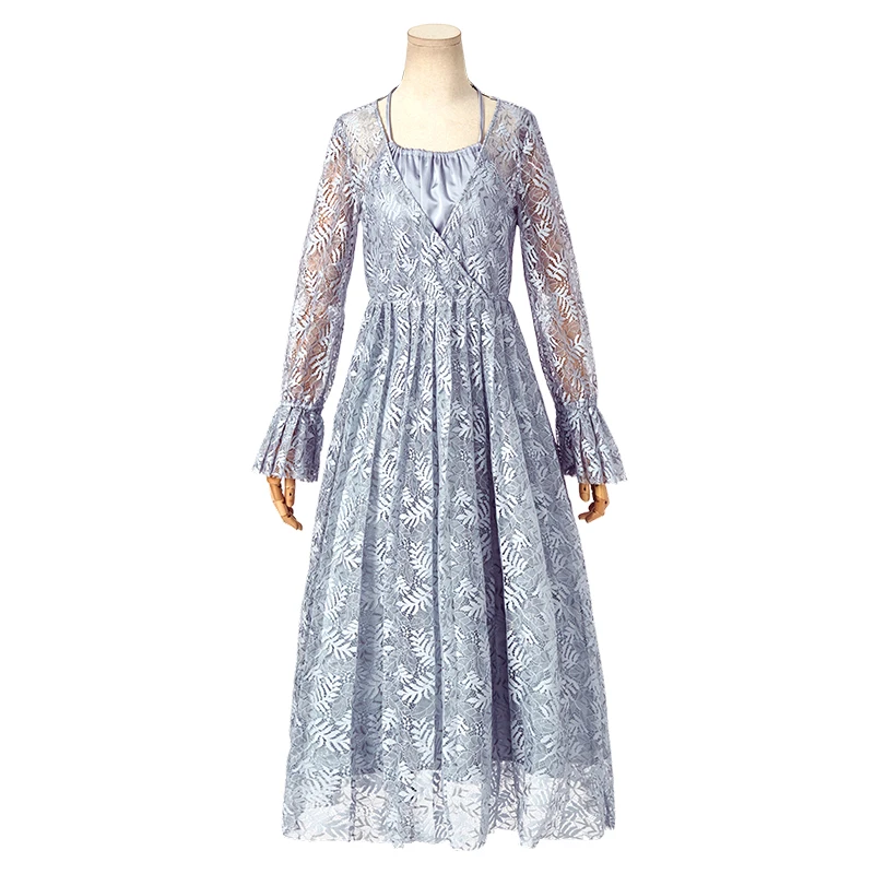 Женское кружевное Сетчатое платье ARTKA тонкое хлопковое длинное в богемном стиле