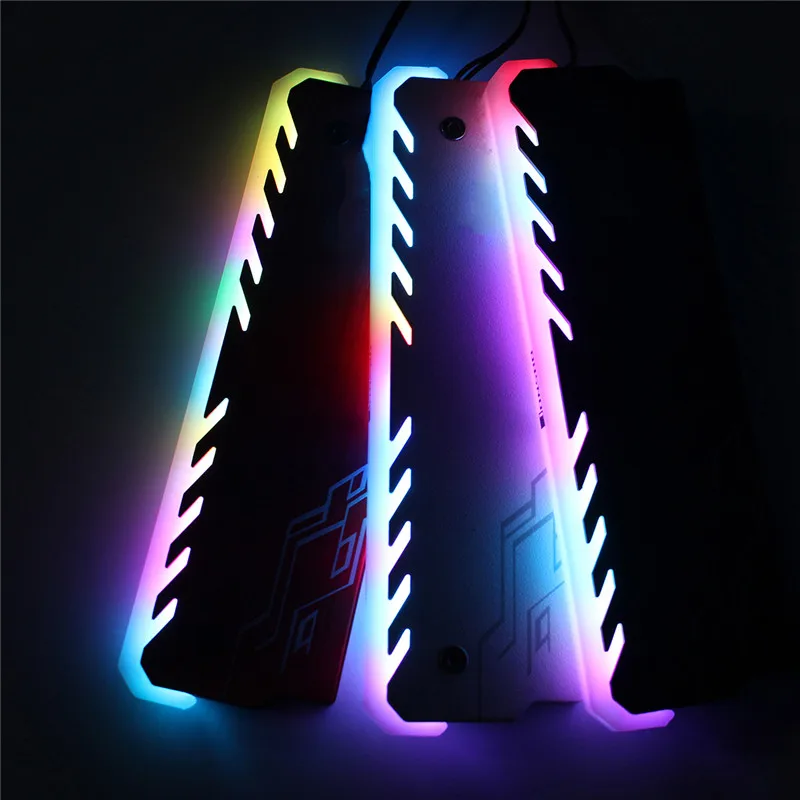 Алюминиевый сплав ram охлаждающий Корпус радиатора RGB 265 светильник с эффектом памяти Coolingi радиатор светящийся Настольный охлаждающий жилет памяти