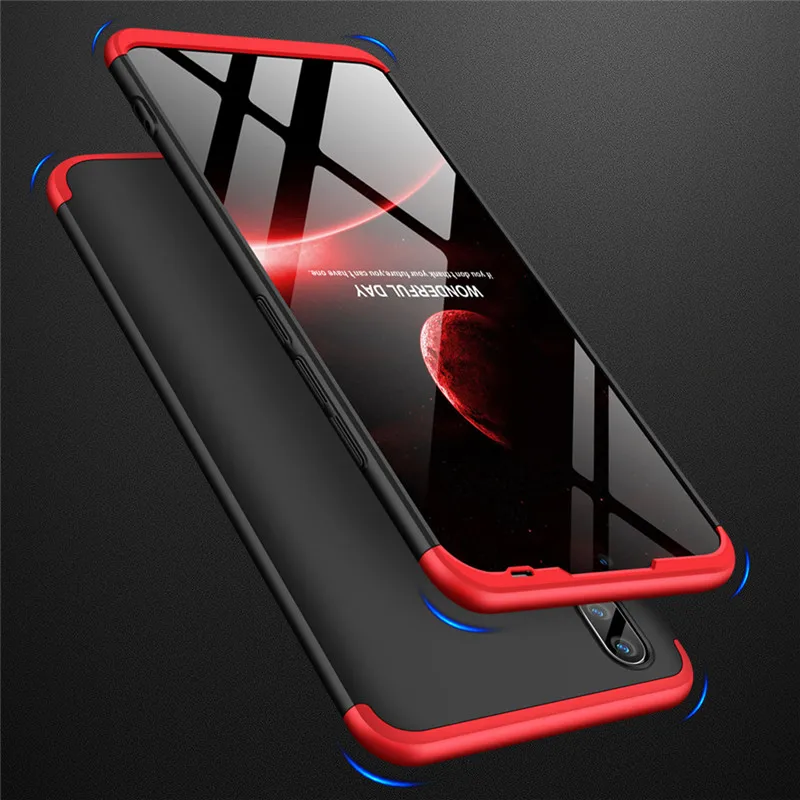 Vivo U1 чехол для телефона защита всего тела 3 в 1 жесткий корпус ПК 360 Полный