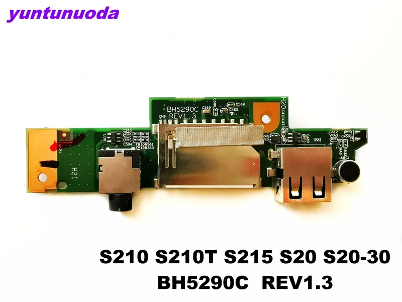 Оригинал для ноутбука lenovo S210 S210T S215 S20 S20-30 звуковая плата USB BH5290C REV1.3