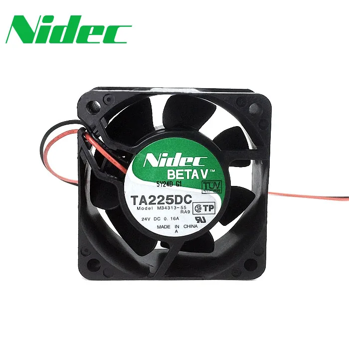 Вентилятор охлаждения инвертора 6 см 60 мм 24 В 6025 А|6cm fan|nidec fanfan 24v |