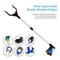 extra long grabber reacher rotating gripper long arm hand grabber stick mobility aid tool trash pick up tool for disaleble