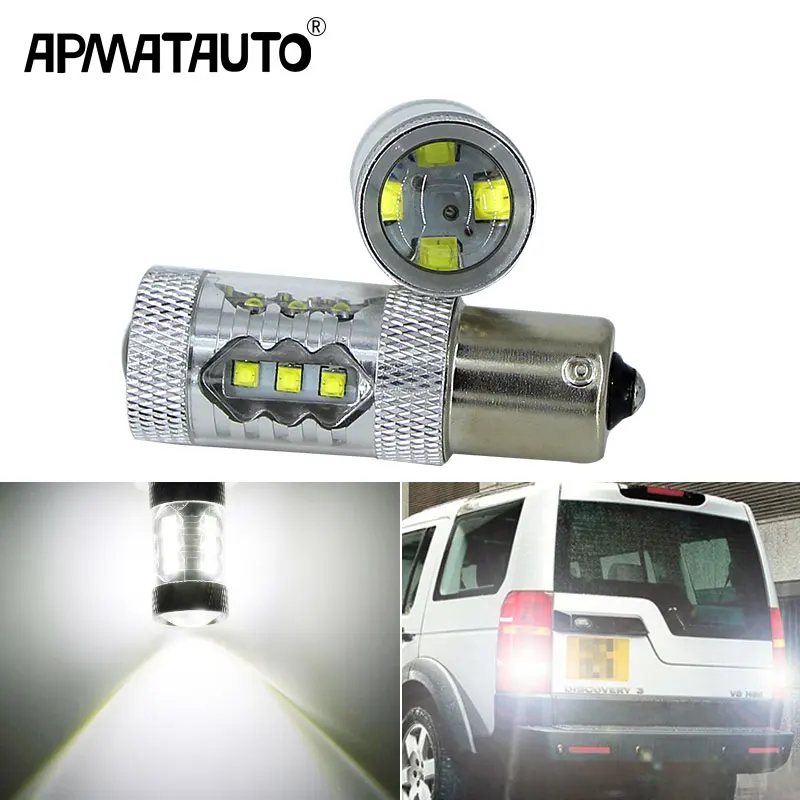 Светодиодные лампы Apmatauto 2x 80 Вт для задсветильник хода R5 1156 S25 p21w ba15s Land Rover Discovery 3