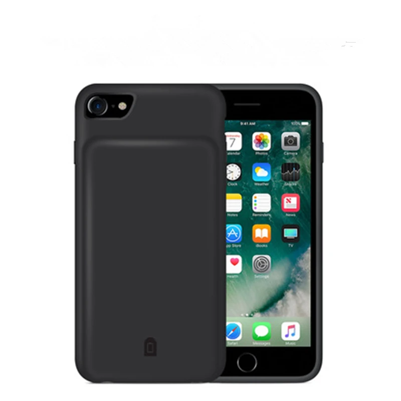 2019 чехол с зарядным устройством для iPhone 7 8 Plus 6 6S портативный резервный внешним
