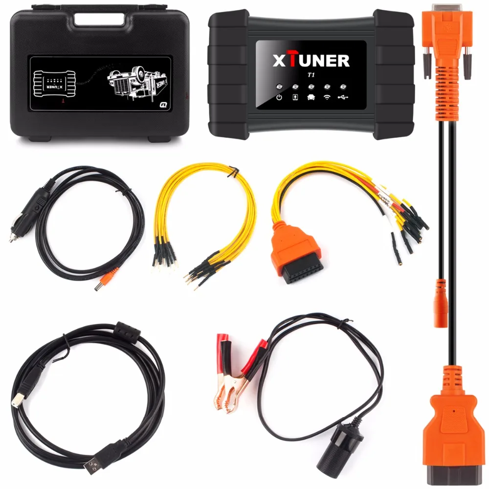 Xтюнер T1 HD Heavy Duty Trucks WIFI авто диагностический инструмент Подушка безопасности