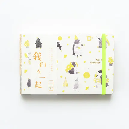 20 В Корейском стиле Kawaii книга в твердой обложке, офисные школьные Тетрадь пустой повязки планировщик канцелярские милые граффити ручная роспись A5 Bujo - Цвет: 20