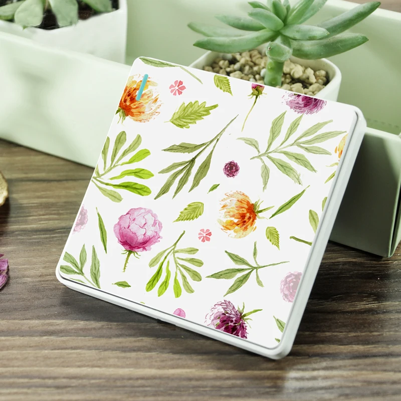 DIY дизайн узор Новый стиль роскошный настенный выключатель панель света цветок