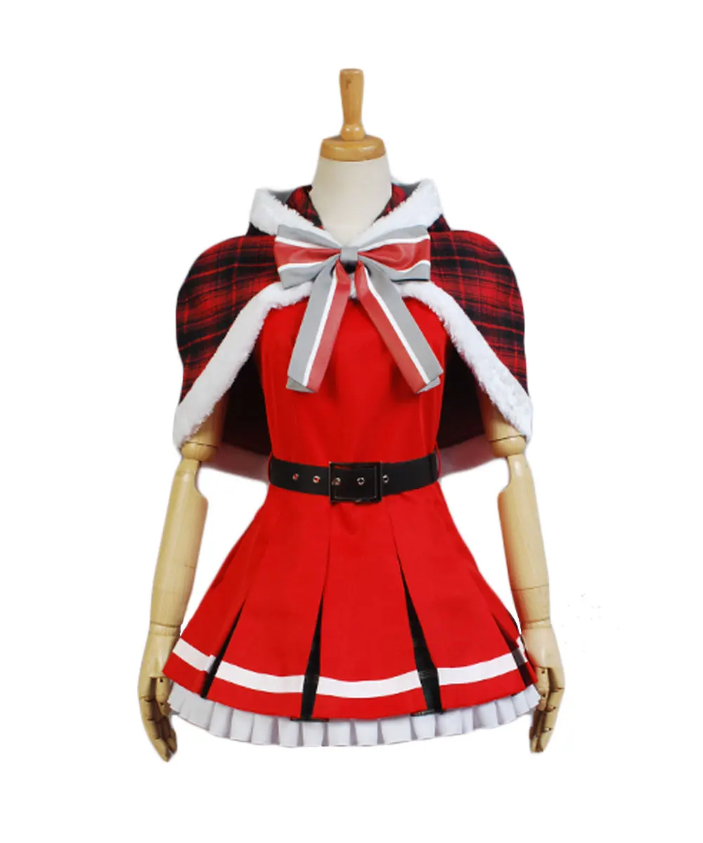 Женское рождественское платье с надписью Love Live Yazawa Nico костюм для косплея |