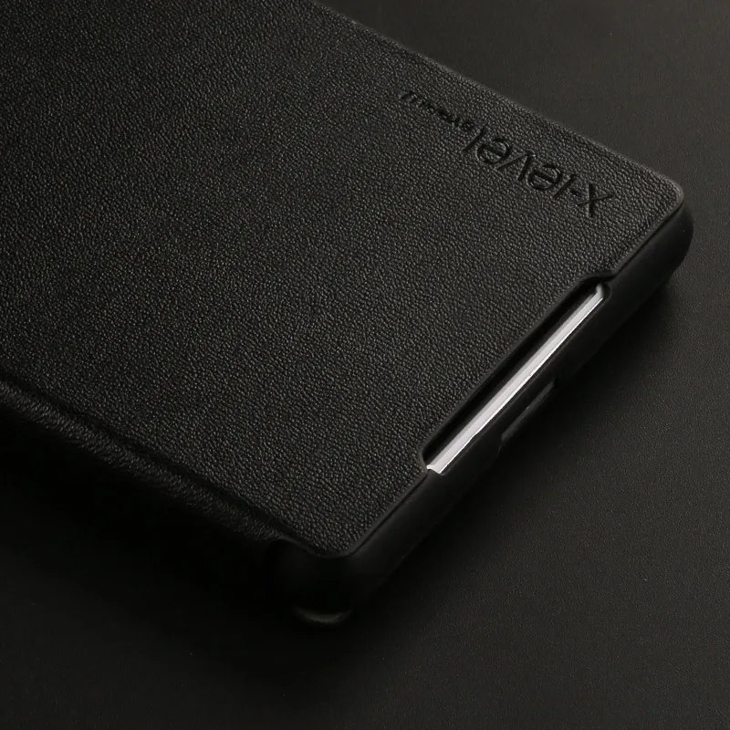 X-Level кожаный флип-чехол для sony Xperia Z2 ультра тонкий роскошный чехол-подставка