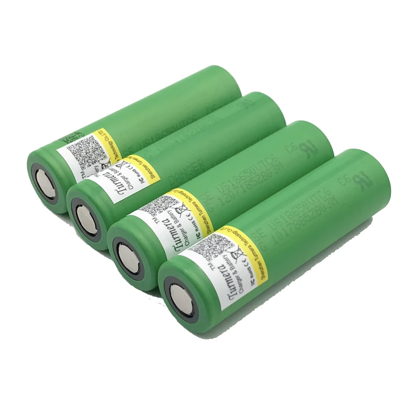 18650 VTC6 батарея US18650VTC6 3000 mAh 3 7 v 30A Высокая сливная литиевая аккумуляторные батареи