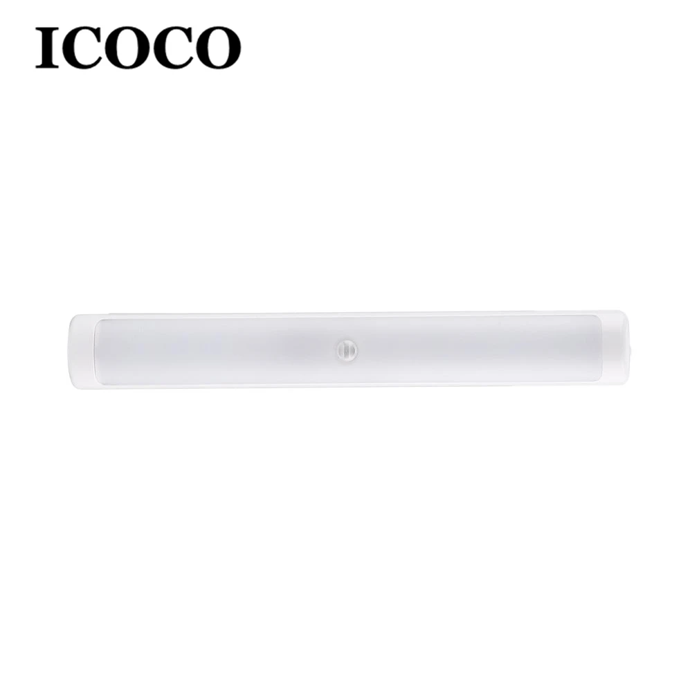 ICOCO 1pcs PIR Sensor Human Body Sensing LED Night Light Bar Support Auto Detection Function within 3-5m Drop Shipping Sale | Лампы и