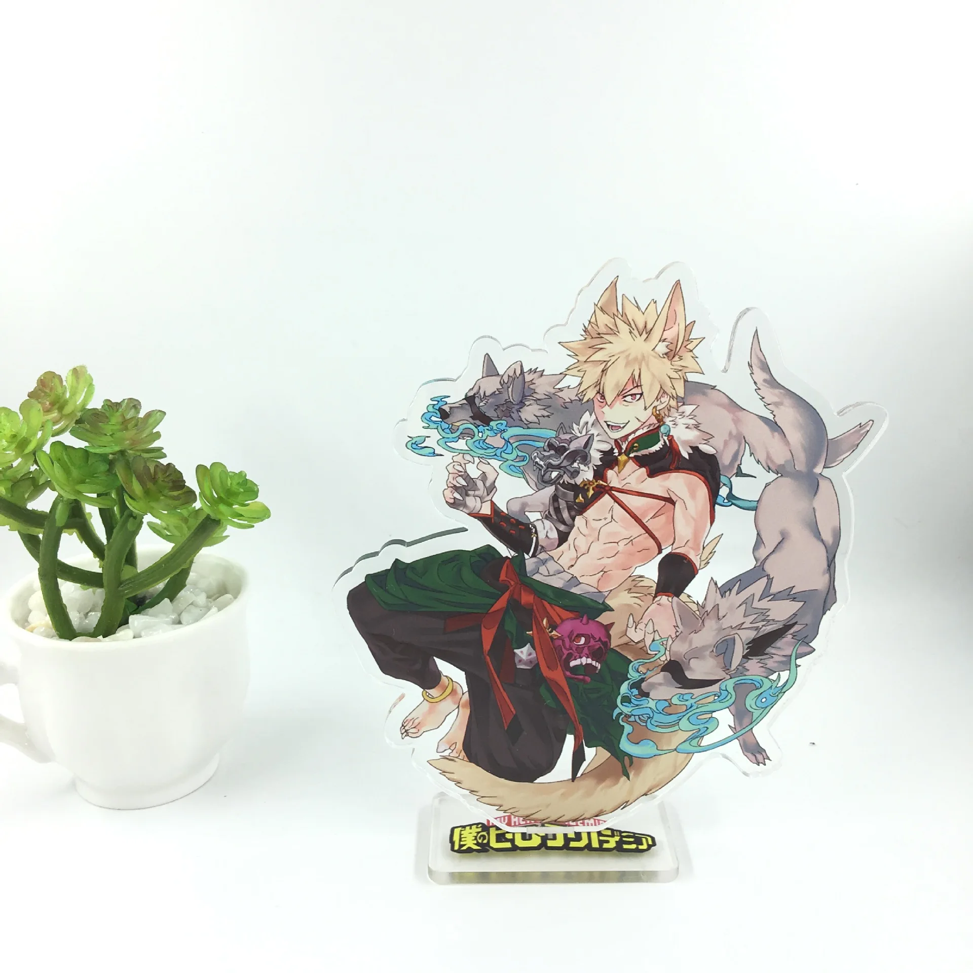 Двухсторонний брелок для ключей My Hero Academia, 15 см, мультяшный Чиби, милый акриловый аниме, аксессуары для ключей брелок с фигурками из мультфил... (art.: 7b1997d8b) - 7b1997d8b