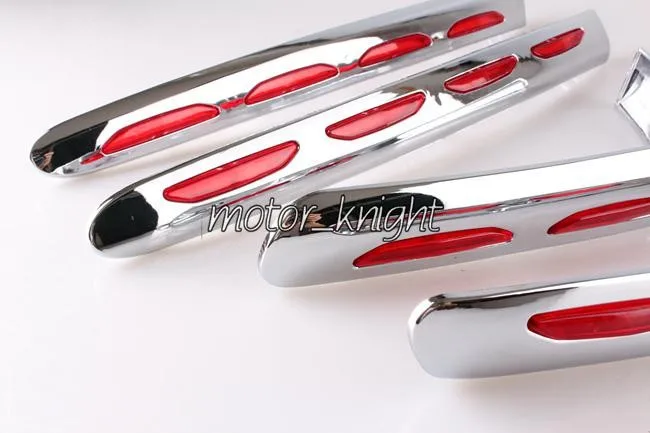 Мотоциклетная обувь Chrome обтекатель сума светильник акценты подходит Honda Goldwing 1800