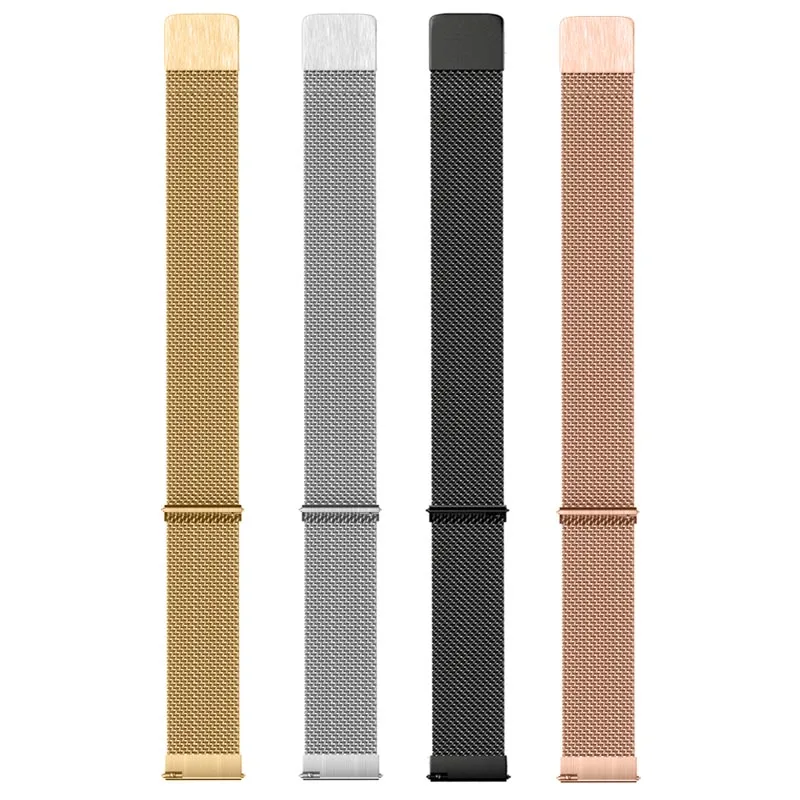 Миланская Петля из нержавеющей стали быстросъемные браслеты для Nokia Withings Steel HR