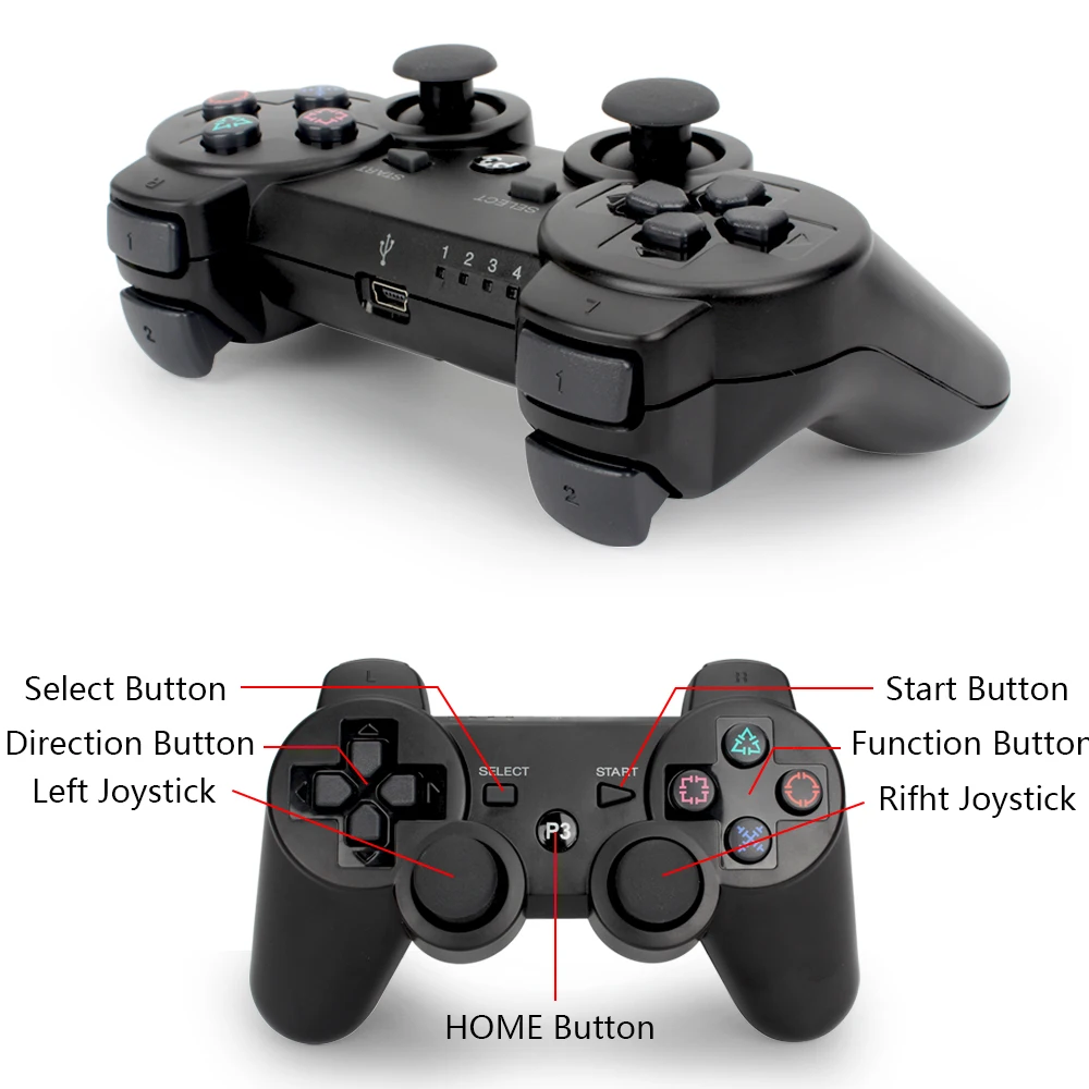 ForPS3 Бытовая игровая машина беспроводная ручка Bluetooth инфракрасный контроллер