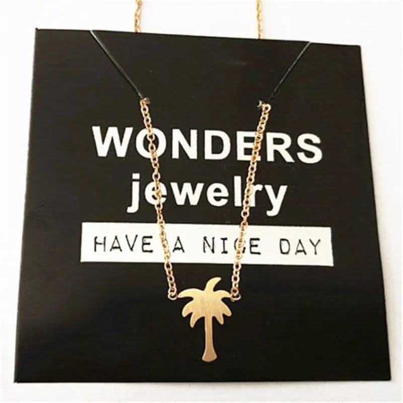 Оптовая продажа 10 шт. Гавайских ювелирных изделий Женское Ожерелье из пальмы