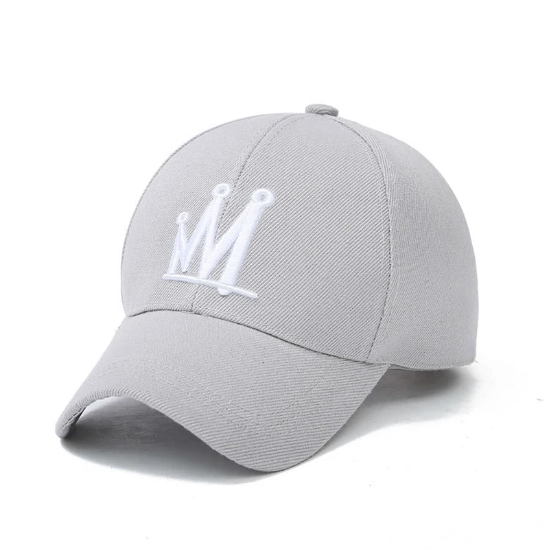 Для мужчин и женщин Акриловые Регулируемые 6 панель бейсболки с вышивкой Корона