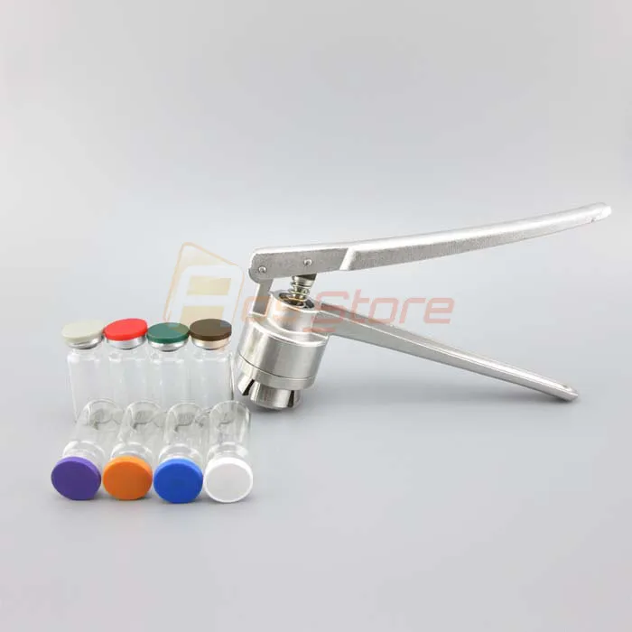 20 мм Нержавеющая сталь ручной флакон набор для обжима переверните прочь крышки