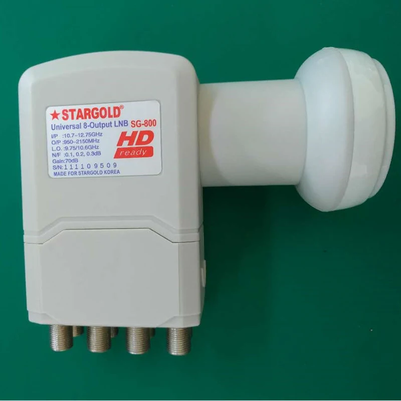 УНИВЕРСАЛЬНЫЙ Octo 8 Выход ku band receptor SKS IKS|Спутниковое ТВ| |