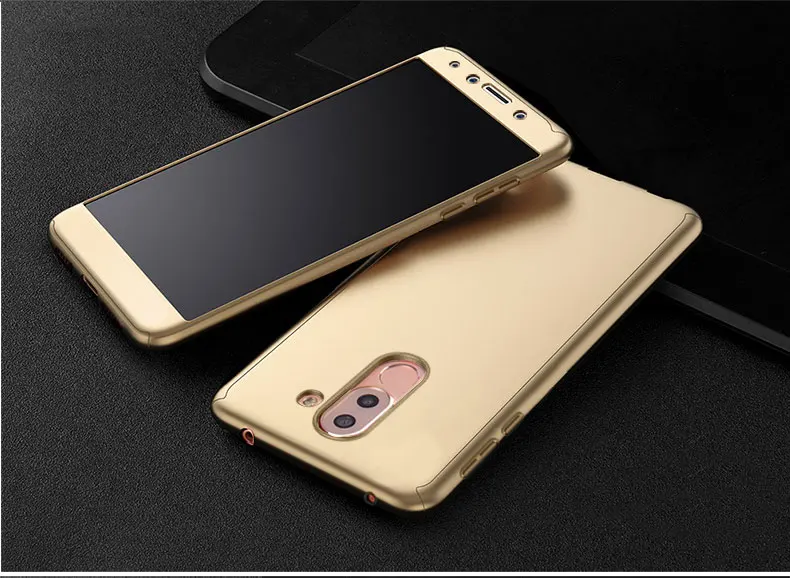 Чехол для телефона с полным покрытием корпуса 360 Huawei Honor 6X / Mate 9 Lite чехол