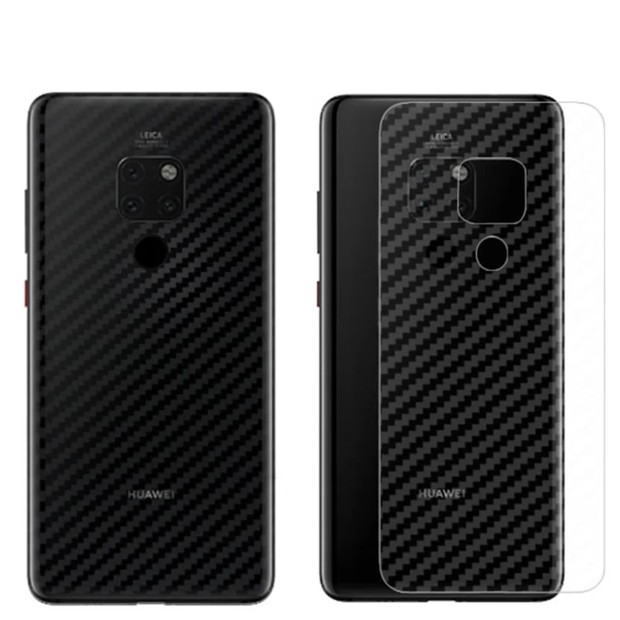 10 шт./лот 3D защита для задней панели из углеродного волокна Huawei Mate 20 Pro Lite 20X Honor 8X View