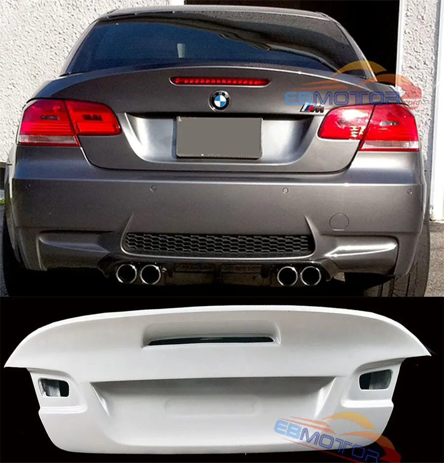 Неокрашенный Csl Стиль задний багажник для BMW E93 Covertible M3 2008 2013 B385F|trunks| |